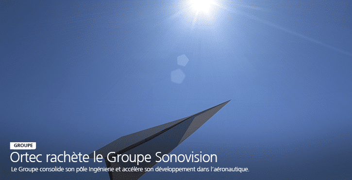 Ortec rachète le Groupe Sonovision