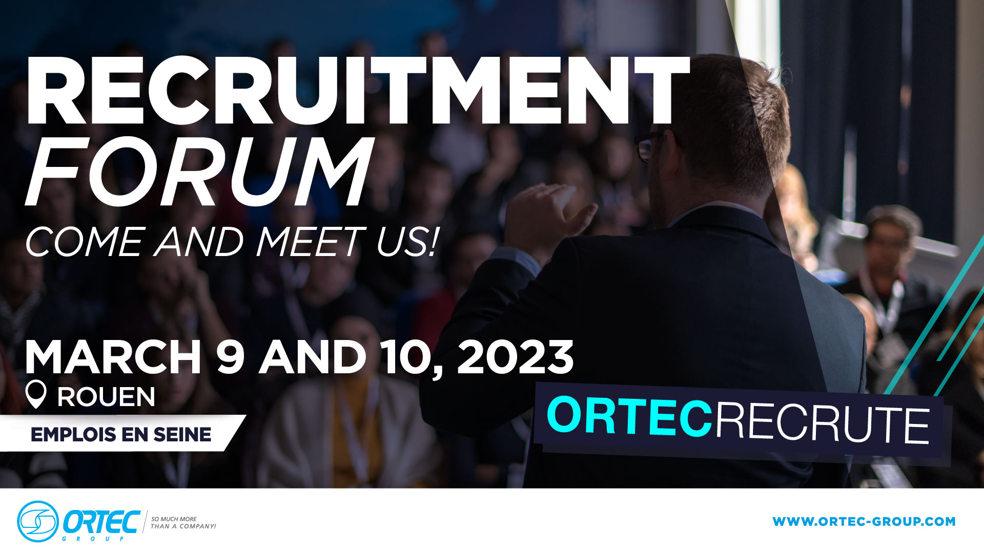 Forum Emplois en Seine in Rouen, 2023