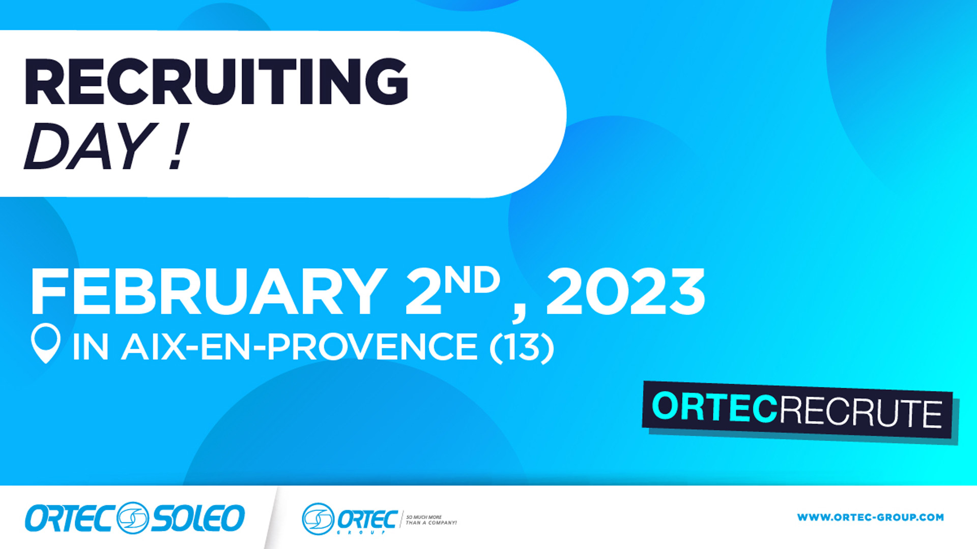 Recruitment day 02-02-23 in Aix-en-Provence