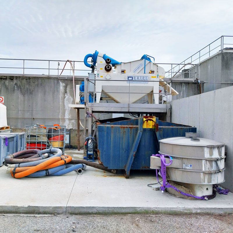 pré-traitement et préparation des boues