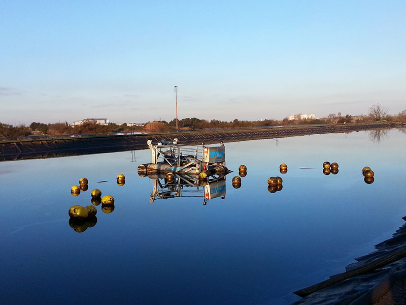 technique de pompage - drague