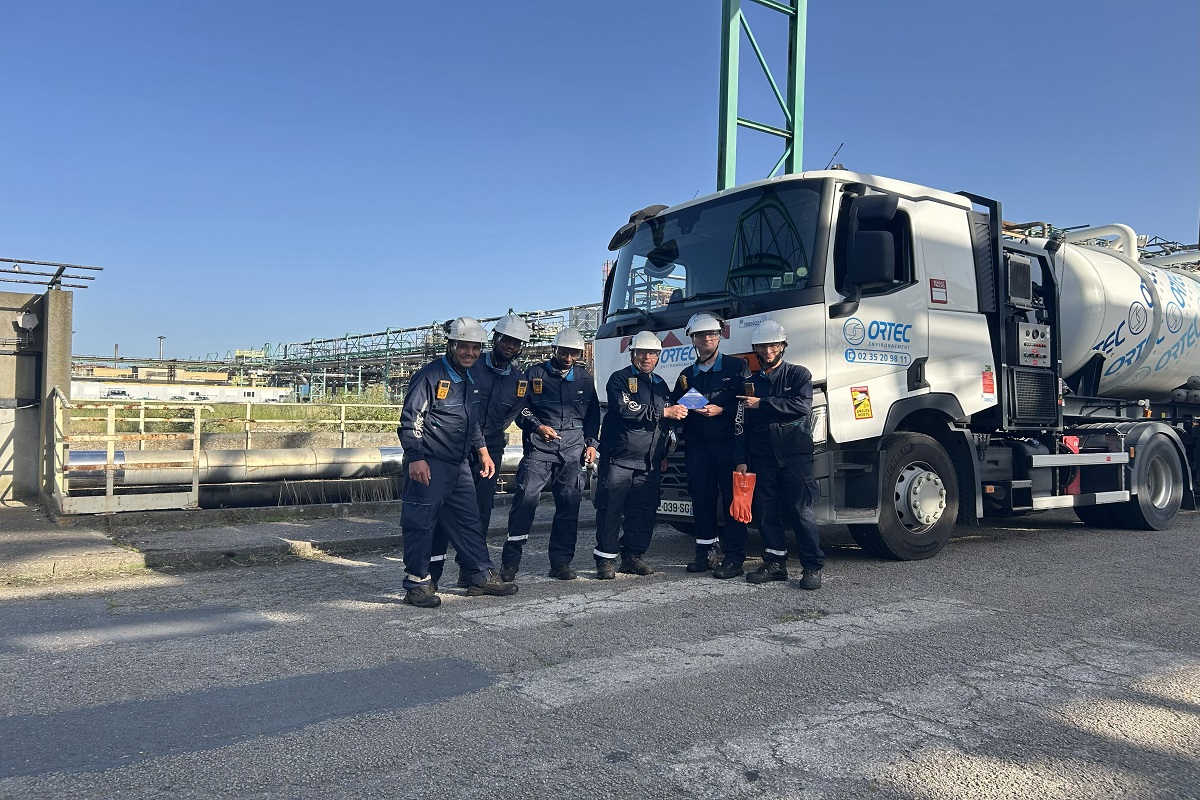L'agence Ortec environnement le havre gagne trophées HSE et sécurité