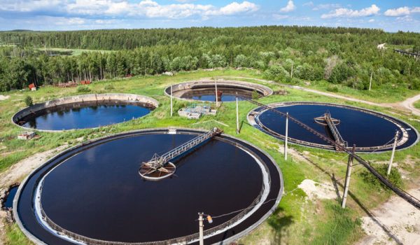 Déshydratation de boue de station d'épuration communale